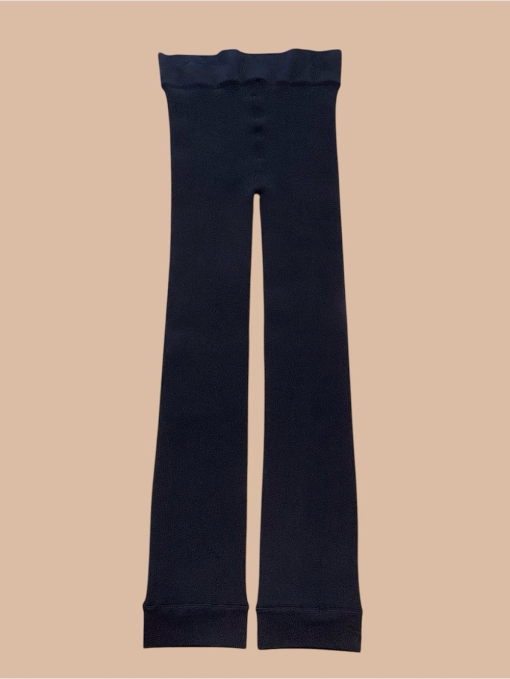 Time and Tru Black Sherpa-Lined Leggings, size S/M 🩵